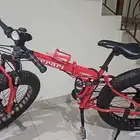 Fat tire  Aluminium body  Foldable bicycle with 21 Gears