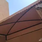 مظلات وسواتر وأنواع الحداده بجيزان