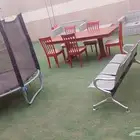 طاوله و كرسي مكتب و نطيطه