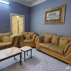 طقم كنب وطاولة شاشة