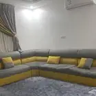 لبيع كنب شبه جديد مع ستاره