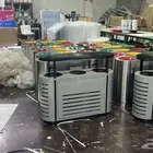 حاوية ثلاث فتحات حاوية تدوير ثلاثية الفتحات من الستانلس