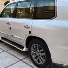 جيب لكزس ال اكس 570 سبورت ابيض. موديل 2015.الموتر نظيف ماشاء