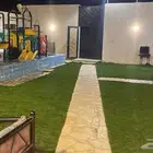 شاليه كنوزالرمال للايجار اليومي شباب وعوايل محسبين والعاب اط