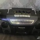 Panasonic ابو سماعتين راديو معه مسجل نظيف شغال على الشرط