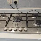 مطبخ مع العاز