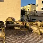 كنب اخضر كامل