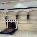 مشبات رخام قرميد.