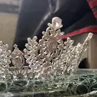 تاج زركون من محل افكار مرصع بأحجار الزركون البراقه