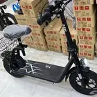 سكوتر كهربائي بمقعد قابل للتعديل (500 واط)