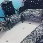كنب انتريه ودولاب وسجاده وسرير حديد بالمرتبه للبيع