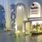 تنسيق حفلات كوش طولات استقبال كرسي شفافه طولات قزاز