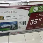 شاشتين 55بوصه سمارت دانسات. نضيفات مرره