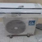 مكيف سبليت نضيف جدا  موفر للكهرباء فقط تعبئة فريون