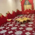 جلسة حمراء فاتح   3 مراكي مستعمله بدون ستاره تنفع 4 4 وأكثر