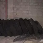 كفرات جنط24 نظيفة  جدا 9 حبات منها 3جبات بجنوطها وفيه بدون ج
