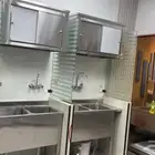 مدخنة مطاعم و مطابخ و  طاولات و مغاسل استيل