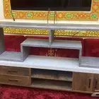 كنب مجلس جديد غير مستخدم نضيف وجلسة صالة حرف L مستخدمة