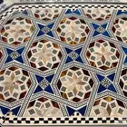 صندوق مرصع بالفضة