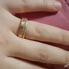 دبلة دهب مصري ترد بالفصوص بيع بسعر النت فقط وزن 5.9 عيار21