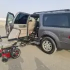 تجهيز سياره اسعاف ورافعات لكبار السن