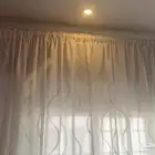 قضبان ستائر مع ستائر ايكيا