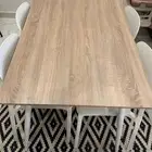 طاولة سفره وطاولتين ركنه