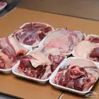 لحوم طازجة مقطعة