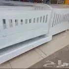 سرير أطفال خشب جديدة
