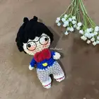 ميدالية المحقق كونان كروشيه صغيرة الحجم