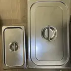 حافضات للمطاعم ستيل مع أغطيه