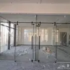 زجاج مكاتب سكوريت تفصيل زجاج مكاتب زجاج ابواب مكاتب سكوريت