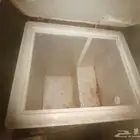 فريزر ارضي عطلان مع كرسي بكفرات