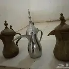 دله بغدادي رسلان تراثيه نحاس وواحد فضي