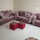 كنب صالة واثنين أسرة مع المراتب