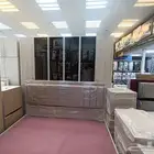 سرير دواليب غرفه النوم لحاف مخدات