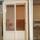ابواب خشب ابواب المنيوم شبابيك المنيوم مستخدم وجديد نظيف