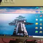 جهاز كمبيوتر مع شاشة hp كبيرة مع درج نقود وطابعة