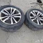 4جنوط هونداي سنتافي 2015 طقم كامل