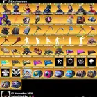 حساب فورتنايت ترافيس سكوت وطور الزومبي القديم اساسي