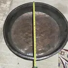 طشت تراثي نحاس احمر