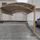 مظلات وسوارتر بانواعها وجميع الاشكل. حديد مجلفن زقماش كوري