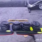 للبيع أوزان 40 كيلو و بنش بشكل مستعجل