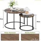 طاولتين بسعر ممير رخام وخديد