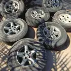 7 جنوط جيب شروكي مقاس 15 مع كفرات 255