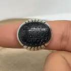خاتم جزع يماني منقوش عليه اسماء الائمه