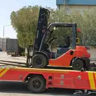 رافعه شوكيه لتحميل وتنزيل التريلات والكنتينرات في اي مكان