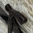 عكاز فنجي إفريقي فاخر منقوش بأسماء الله الحسنى