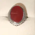 خاتم فضة عقيق يماني للبيع