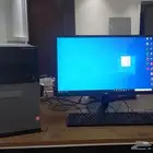 كمبيوتر مكتبي معالج i7 نوع dell رامات 32 مع شاشه 24inc
